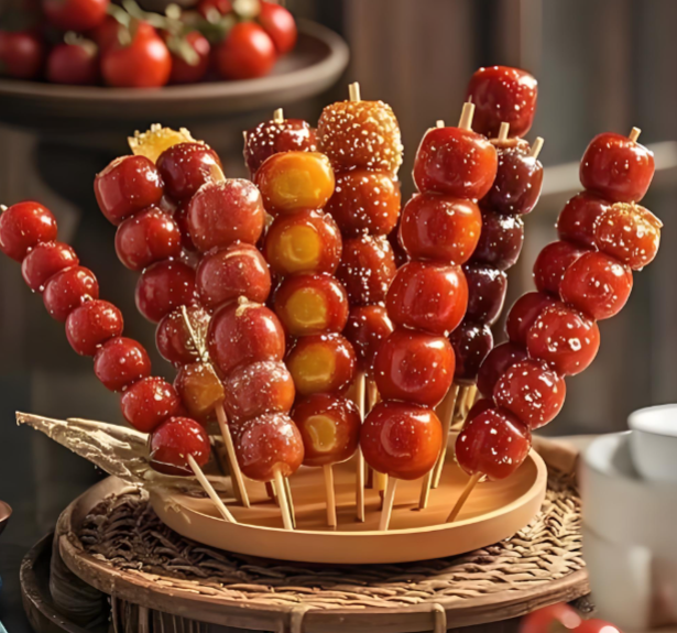 A String of Candied Hawthorns: Beyond Liulichang, That Bright Red Is Beijing’s Childhood Hue